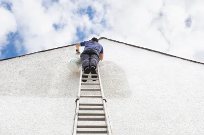 Peinture extérieure à Luzinay — façades et ravalement